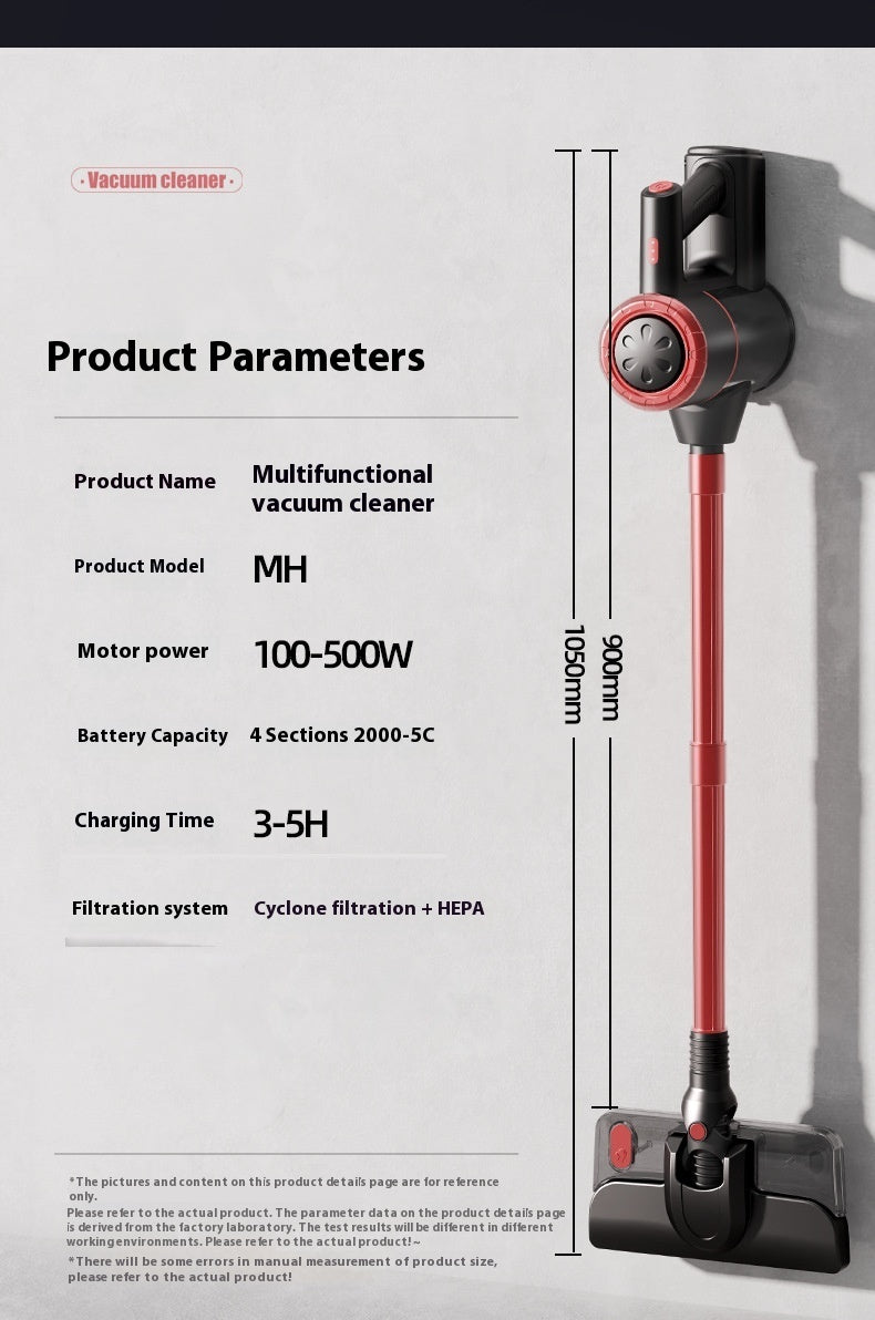 Multifunktionell Dammsugare – Blås & Sug, Handhållen med Tillbehör