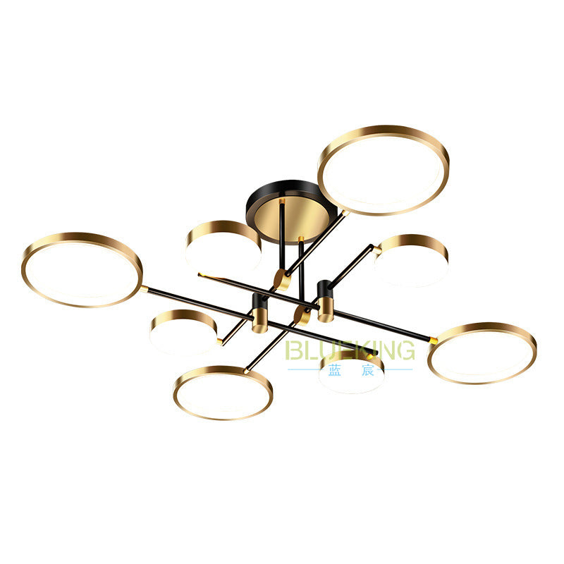 •	LED Ljuskrona – Svart/Guld – 4/6/8 Huvuden
	•	Modern LED Taklampa – Svart eller Svart/Guld
	•	LED Chandelier – Type A – Flera Storlekar
