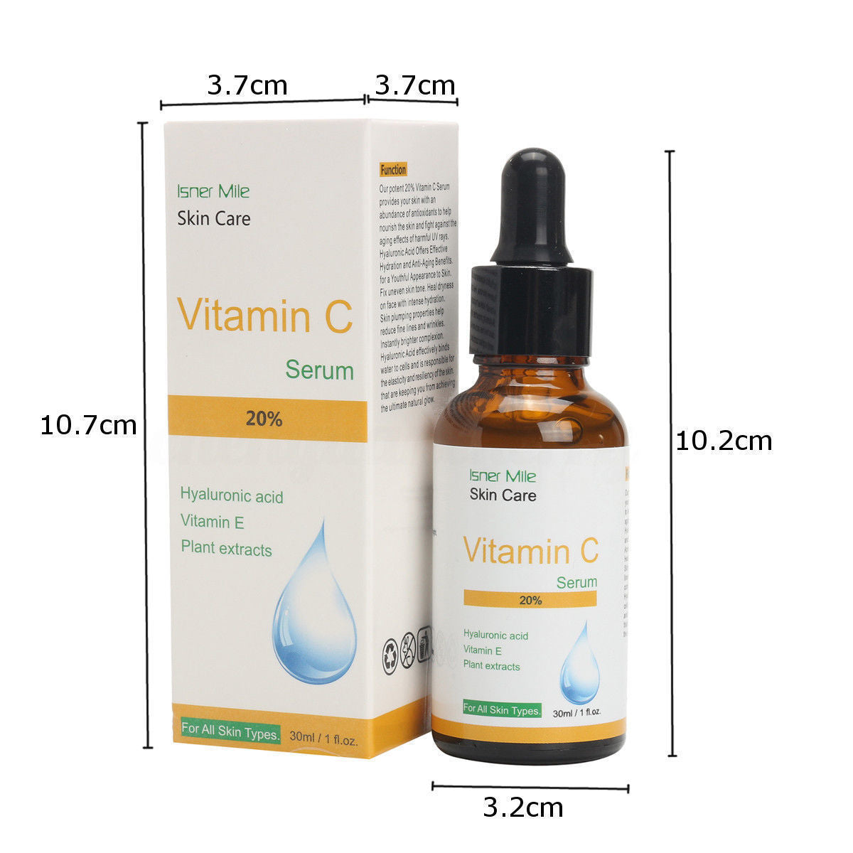 Vitamin C Essens – Fuktgivande och Upplyftande för Strålande Hud