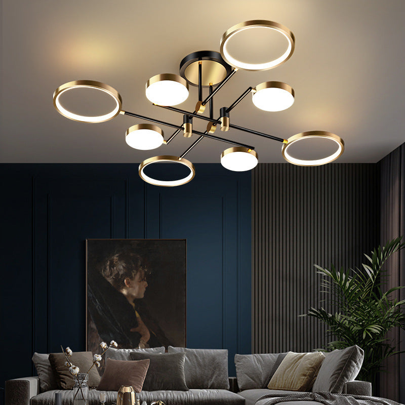 •	LED Ljuskrona – Svart/Guld – 4/6/8 Huvuden
	•	Modern LED Taklampa – Svart eller Svart/Guld
	•	LED Chandelier – Type A – Flera Storlekar
