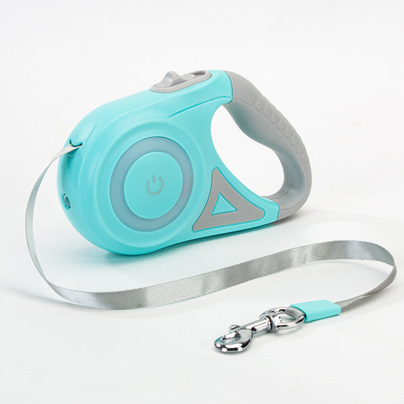 Utdragbart Hundkoppel med Broms – 3–5m, Ergonomiskt Grepp