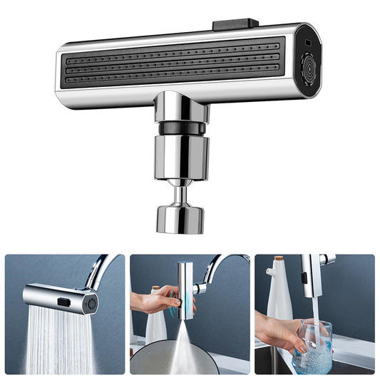Universellt Kökskranmunstycke – Rotationsbar, Splash-säker & Multifunktionell Bubbler