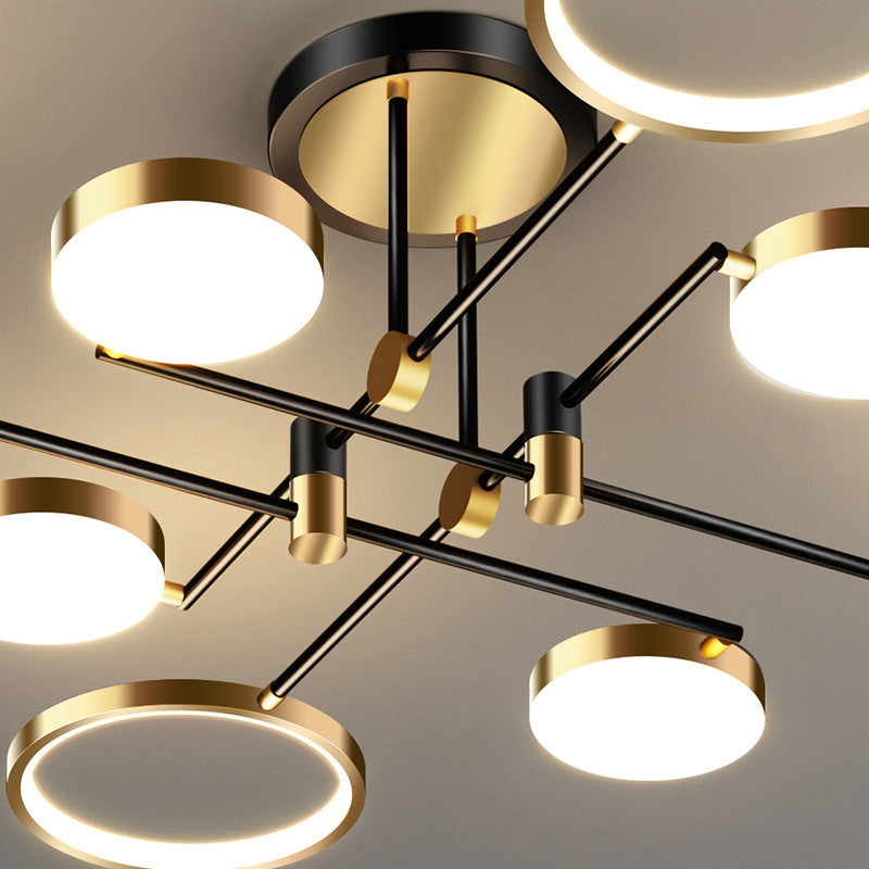 •	LED Ljuskrona – Svart/Guld – 4/6/8 Huvuden
	•	Modern LED Taklampa – Svart eller Svart/Guld
	•	LED Chandelier – Type A – Flera Storlekar