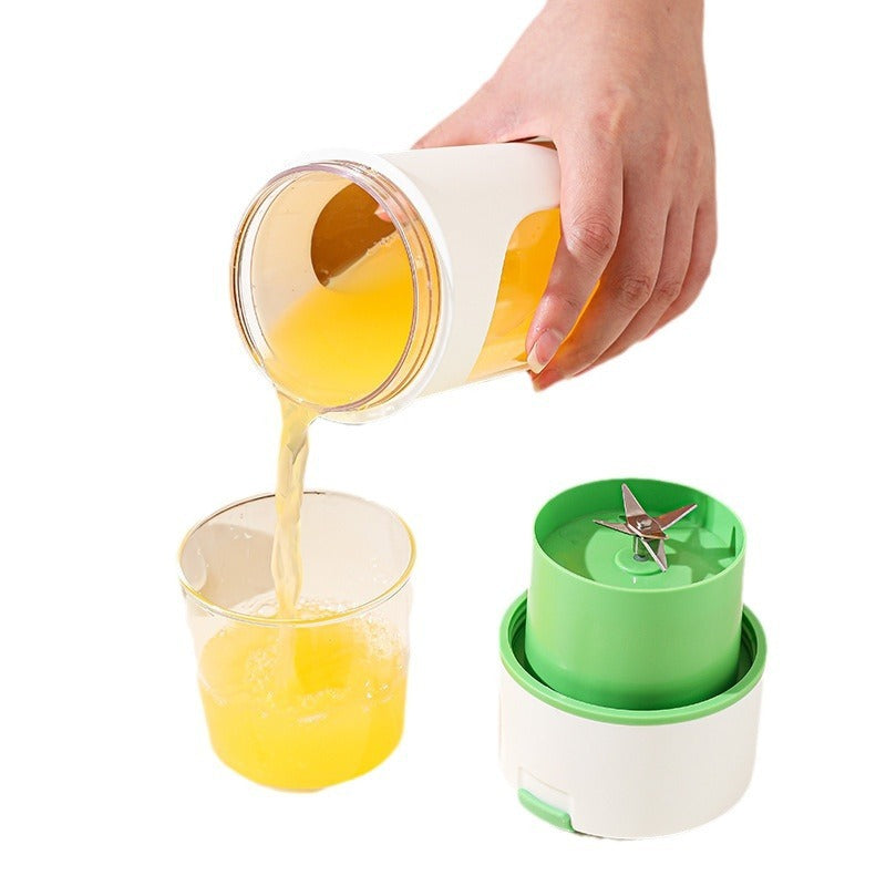 Trådlös Elektrisk Juicer & Mixer – USB-laddning, Iskross och Fruktblender