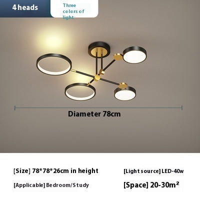 •	LED Ljuskrona – Svart/Guld – 4/6/8 Huvuden
	•	Modern LED Taklampa – Svart eller Svart/Guld
	•	LED Chandelier – Type A – Flera Storlekar
