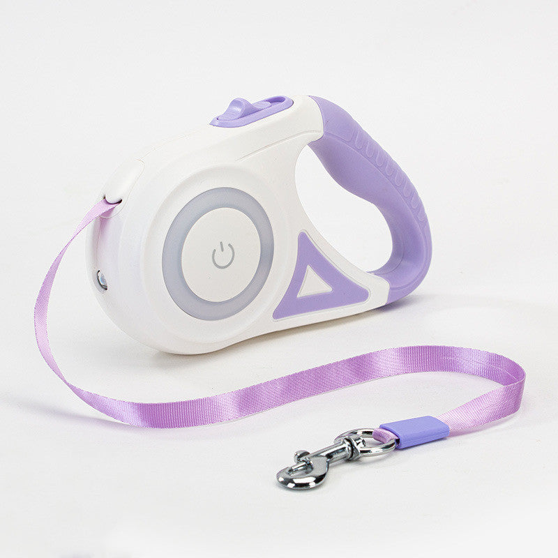 Utdragbart Hundkoppel med Broms – 3–5m, Ergonomiskt Grepp
